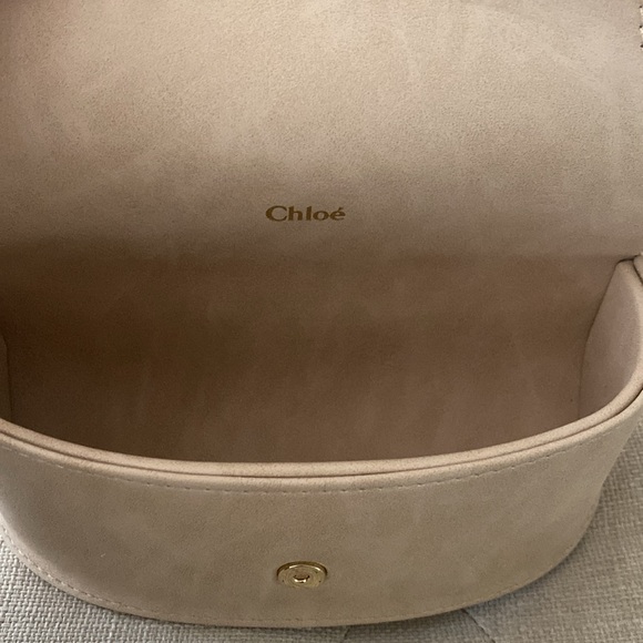 Chloe Gold Sunglasses with Tan Lenses - Picture 7 of 7